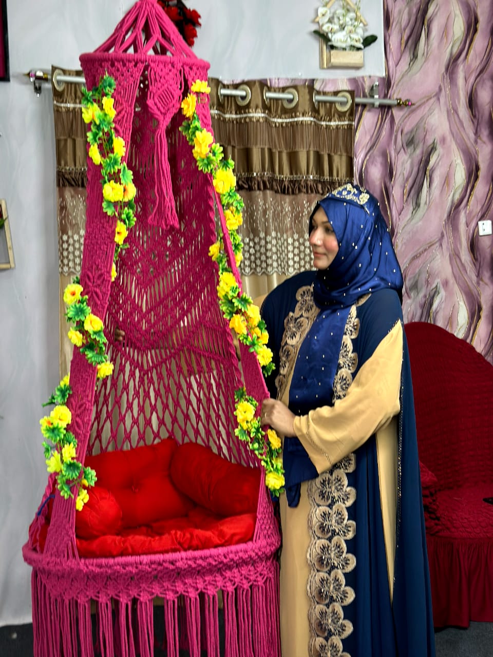 ৩০ ইঞ্চি রাজকুমারী দোলনা